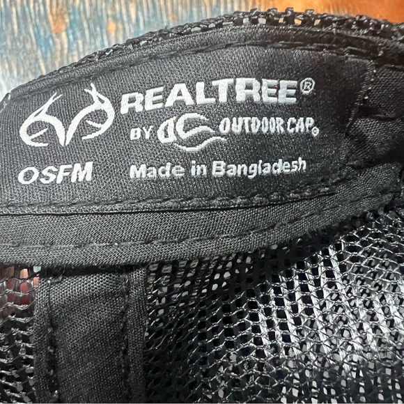 NWT RealTree SnapBack adjustable baseball hat embroidered patch green brown - Picture 3 of 6